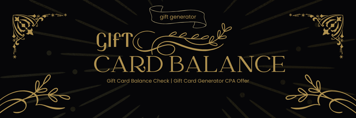 gift card balance, 